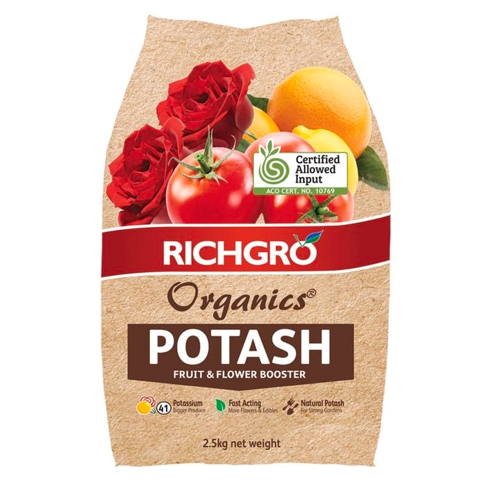 Richgro 2.5kg Potash Fruit And Flower Booster