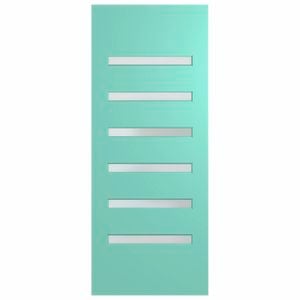 Hume Doors 1980 x 860 x 40mm Verve 6 Entrance Door Unglazed
