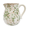 LVD Medium Evergreen Ceramic Floral Jug/Pitcher Kitchen Decor Green