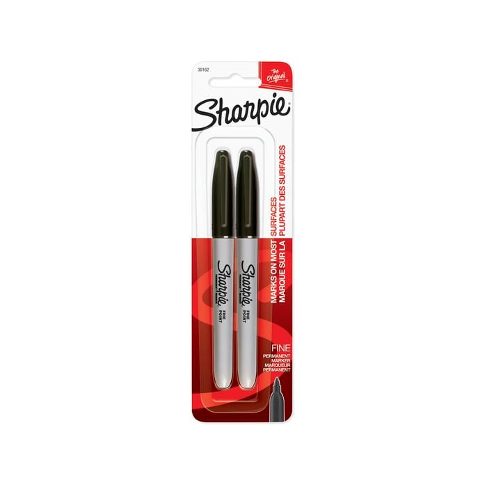 Sharpie Fine Point Permanent Marker Black - Pack of 2