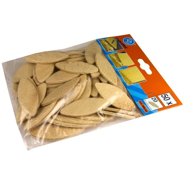 PG Professional Wood Biscuits No.20 Beech  50pk