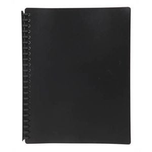 Marbig Refillable Display Book 20 pocket (A4) (Black)