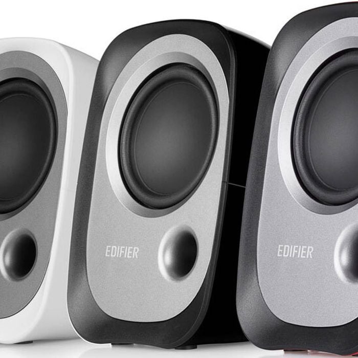 Edifier R12U USB Compact 2.0 Multimedia Speakers System (Black)- 3.5mm AUX/USB/Ideal for Desktop,Laptop,Tablet or Phone