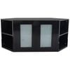 Olympia Black Corner TV Unit