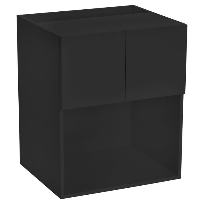 Kaboodle 600mm Molasses V Modern Microwave Wall Cabinet