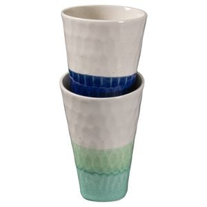 Omotenashi Lagoon Set of 2 Beer Glasses - 360ml