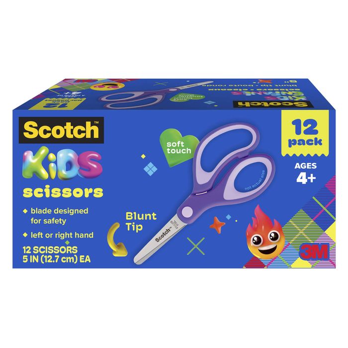 Scotch Kids Scissors Purple - 12 pack 