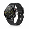 Smart Watch With Bluetooth Calling – Amoled Touch Screen Nfc Waterproof Fitness Smartwatch For Android & Ios Black Rubber