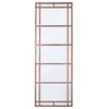Jasper Floor Mirror - Antique Gold