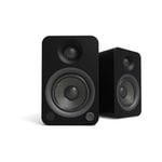 Kanto YU4 140W Powered Bookshelf Speakers with Bluetooth® and Phono Preamp - Pair, Matte Black