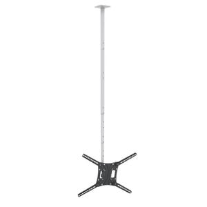 Barkan 13" - 86" White Long TV Ceiling Mount 4500L
