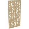 ProtectorAl 300-1200w x 1201-2400h Gold Matt/Gloss White Bubbles Unframed Composite Deco Panel