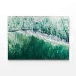 Aerial Wave Drone Shot  Print 100% Australian Made 150 x 100cm  (Acrylic)