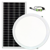 EzyLite 400mm Round HYBRID SolarLight. Easy DIY Flush Mount Skylight Alternative with Bonus Driver