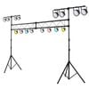 Costway 4.62M Lighting Truss System Adjustable DJ Lighting Stand Retractable T-bar Heavy Duty Metal Frame