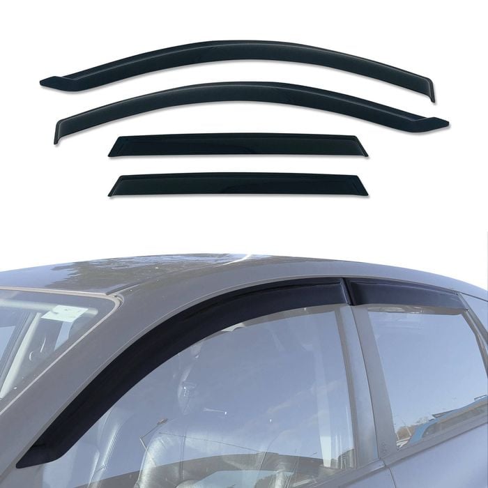 AUSGO Weather Shields for Mazda 3 BK Series Hatch 5D 2004-2009 Weathershields Window Visors Wind Deflectors