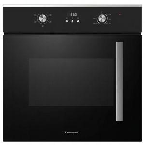 Kleenmaid 60cm 75L Black Side Opening Multifunction Oven