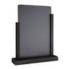 Olympia Tableboard Elegant Black A4 297(h) X 210(w)mm Signage Menu Display Board