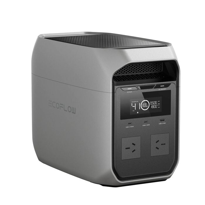 Ecoflow Delta 3 Classic Power Station With 1800w Ac Output & Built In 1024wh (85ah@12v) Battery