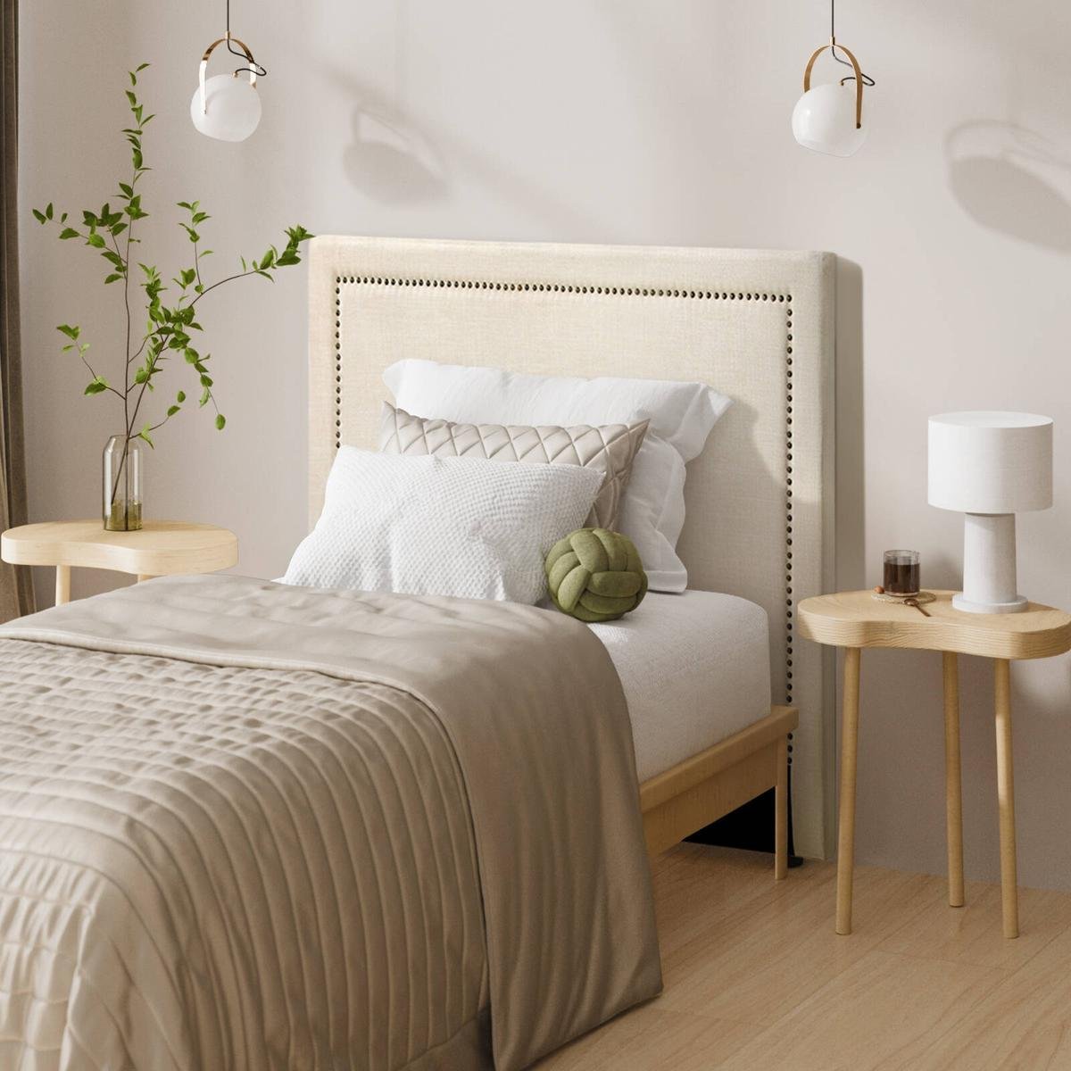Oikiture Bed Head King Single Size Headboard Bedhead - Bunnings Australia