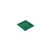 Inox Macel Gastronorm Lid Polypropylene 1/6 Size Green 176x162x20mm