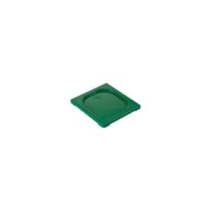 Inox Macel Gastronorm Lid Polypropylene 1/6 Size Green 176x162x20mm