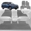 6D Diamond Car Floor Mats for Subaru Forester 2018-2025-Full Set-Grey-Outback GT