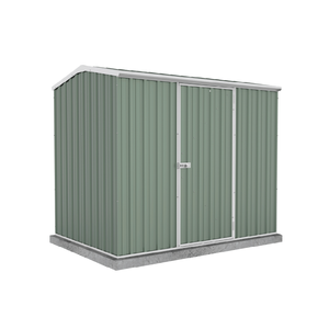 Absco Sheds 2.26 x 1.52 x 1.95m Pale Eucalypt Premier Single Door Garden Shed