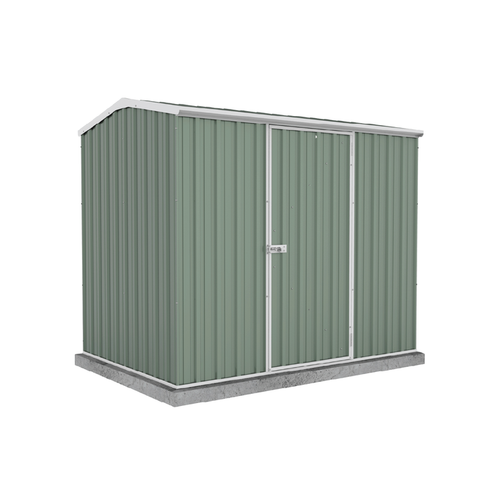 Absco Sheds 2.26 x 1.52 x 1.95m Pale Eucalypt Premier Single Door Garden Shed