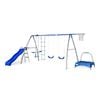 Plum Play Kids/Children Outdoor Playset 8 Station Muliplay w/bounce and slide 3+