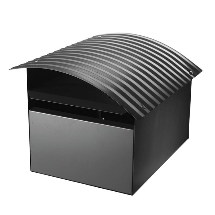 Sandleford Woodland Grey Ripple Letterbox