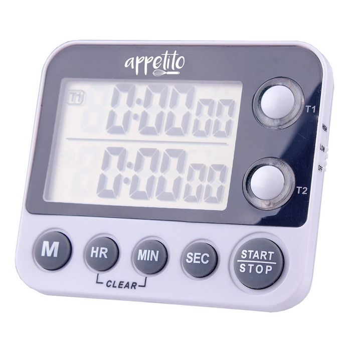 Appetito 100 Hour Dual Digital Timer