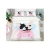 3D Watercolor Pet Dog 011 Bed Pillowcases Quilt King Size