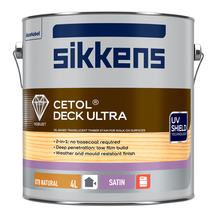 Sikkens 4L Natural Cetol Deck Ultra