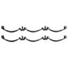 Sunrise Tri Axle Rocker Roller Suspension Spring Complete Assembly - 8 Leaf (5250kg Pair), 15" Or 16" - S8rrcpt