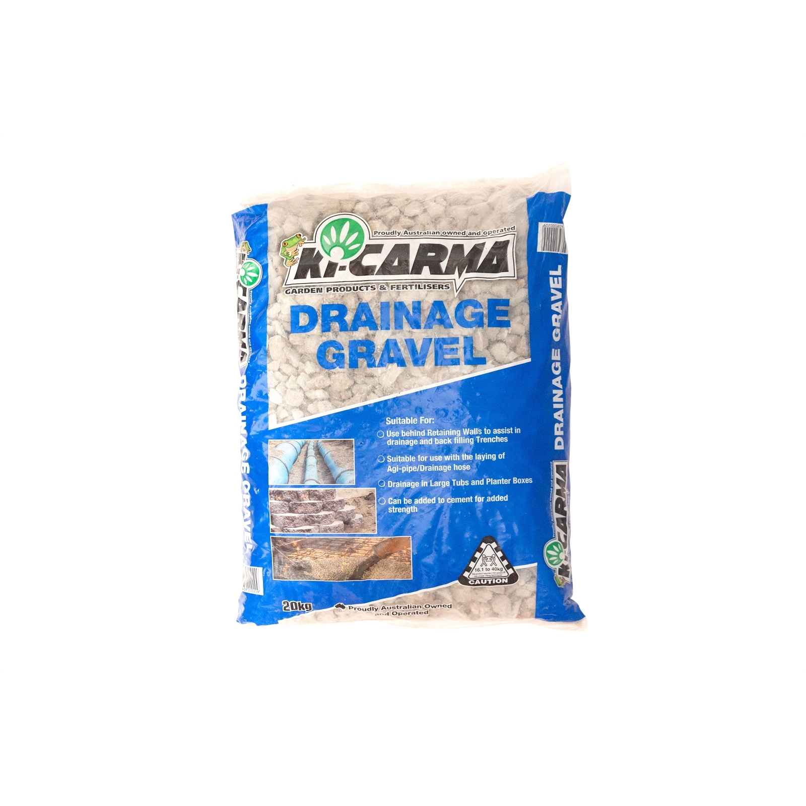 Ki Carma 20kg 10 20mm Drainage Gravel Bunnings Australia