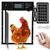 Advwin Automatic Chicken Coop Door Solar Powered Remote Control