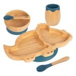 5pc Bamboo Dinosaur Baby Weaning Set