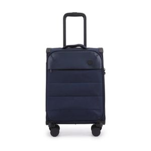 Paklite Airspeed Small Travel Luggage Spinner Wheels Suitcase 43l Navy