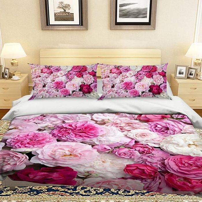 3D Flower Sea 226 Bedding Set Pillowcases Quilt Duvet Cover Set Queen King