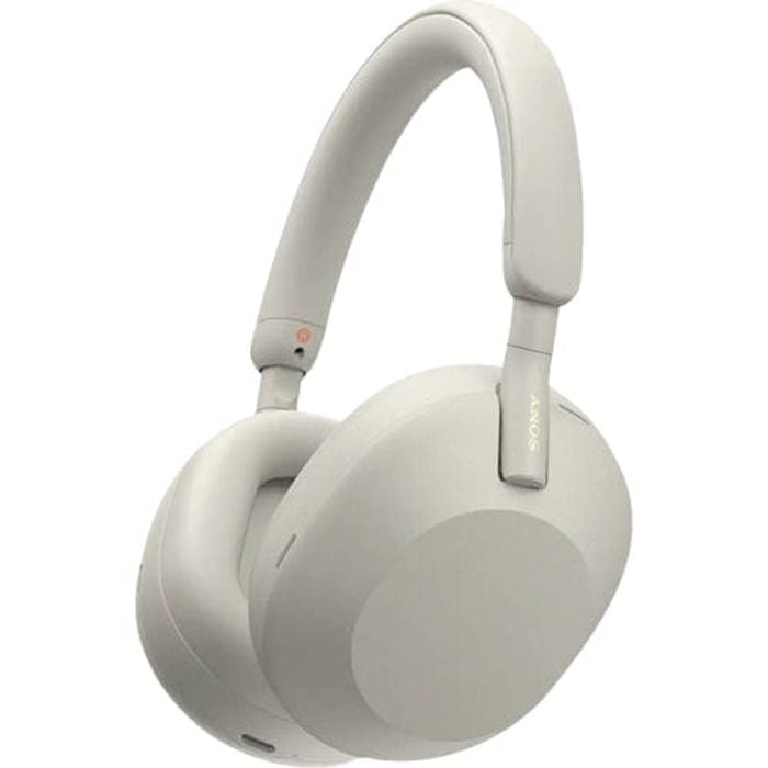 Sony WH1000XM5 Premium Noise Cancelling Wireless OverEar Headphones - Silver