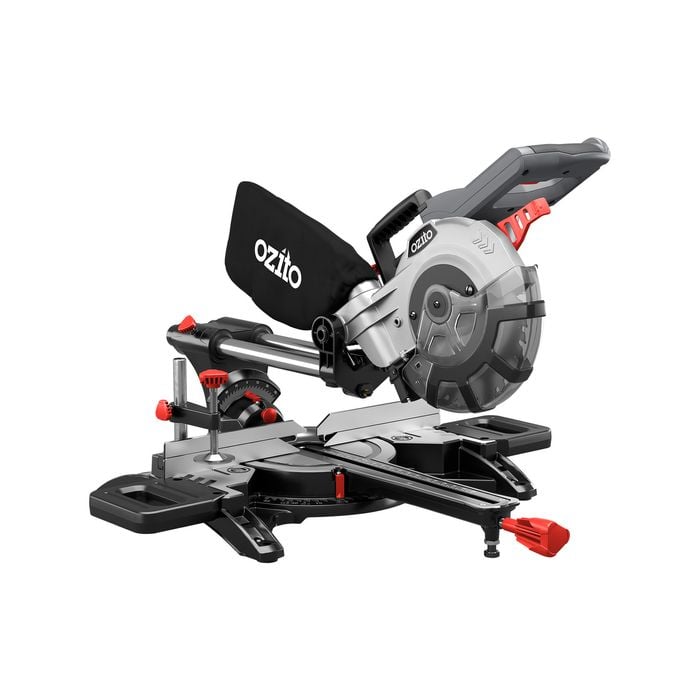 Ozito 1800W 210mm 8-1/4" Double Bevel Sliding Mitre Saw SCMS-1621