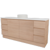 New England Joinery 1800mm King SilkSurface Top Floor Standing Vanity