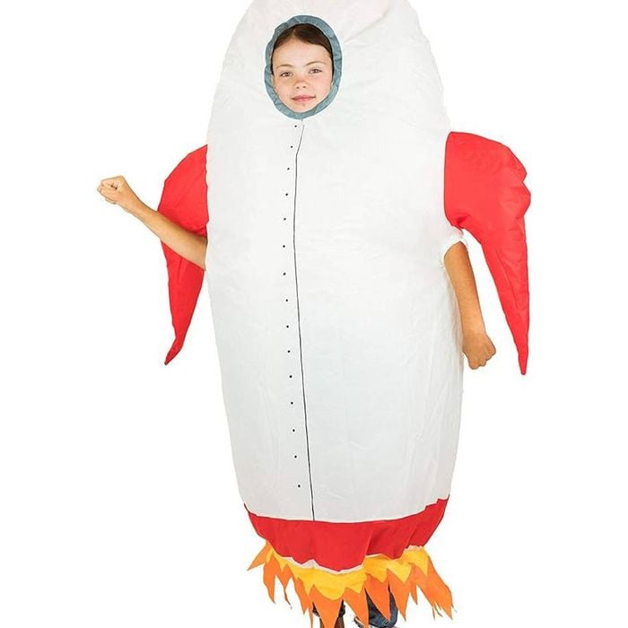 Inflatable Rocket Ship Kids Novelty Costume - One Size