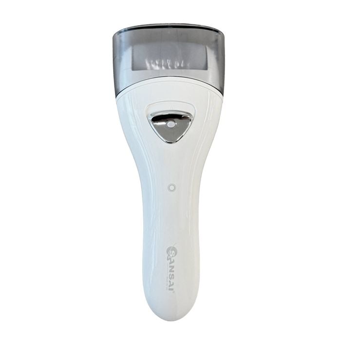 Sansai Rechargeable Wireless Foot Scrubber Callus Remover With 3 Roller Heads