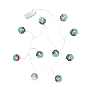 Star Wars The Mandolorian Festive Grogu LED String Lights