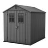 Keter Darwin 6x8' (1.9 x 2.4m) Garden Shed - Grey