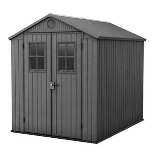 Keter Darwin 6x8' (1.9 x 2.4m) Garden Shed - Grey