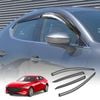 Premium Weathershields for Mazda 3 Hatch 2019-Onwards Weather Shields Deflectors Window Sun Visor