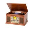 Lenoxx Vinyl, Turntable, Wireless Streaming + Cd Player In 1 Retro Music Centre